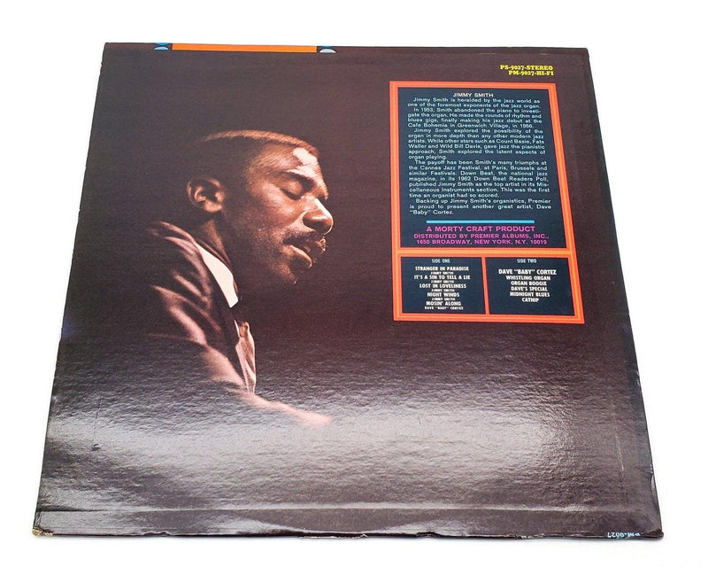 Jimmy Smith Jimmy Smith & Dave "Baby" Cortez 33 RPM LP Record Premier 1967 2