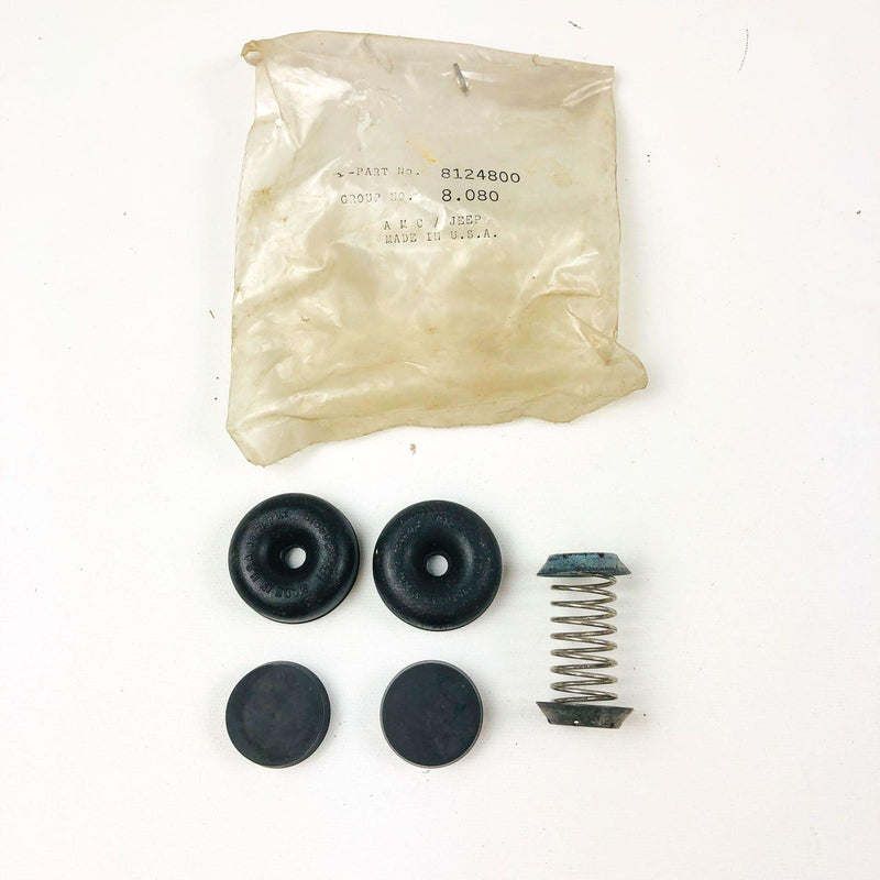 AMC Jeep 8124800 Wheel Cylinder Rebuild Kit Genuine OEM New NOS Bendix Seals