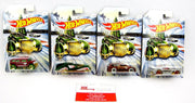 Hot Wheels Holiday Scorcher Audacious Screamliner & Rockster Qty 4 NEW Diecast 1