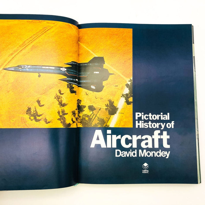 Pictorial History Of Aircraft Hardcover David Mondey 1977 1st Edition Airplanes 7