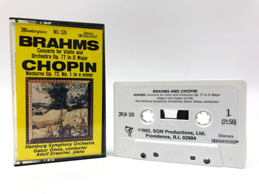 Concerto for Violin and Orchestra Op. 77 in D Major Brahms Chopin Cassette 1982 1