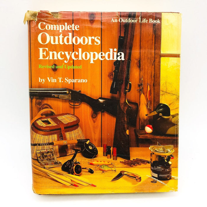 Complete Outdoors Encyclopedia Hardcover Vin T. Sparano 1980 Revised Illustrated 1