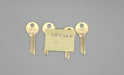 5x Yale RN11 Key Blanks GAH Multiplex Keyway Nickel Silver 6 Pin NOS 3