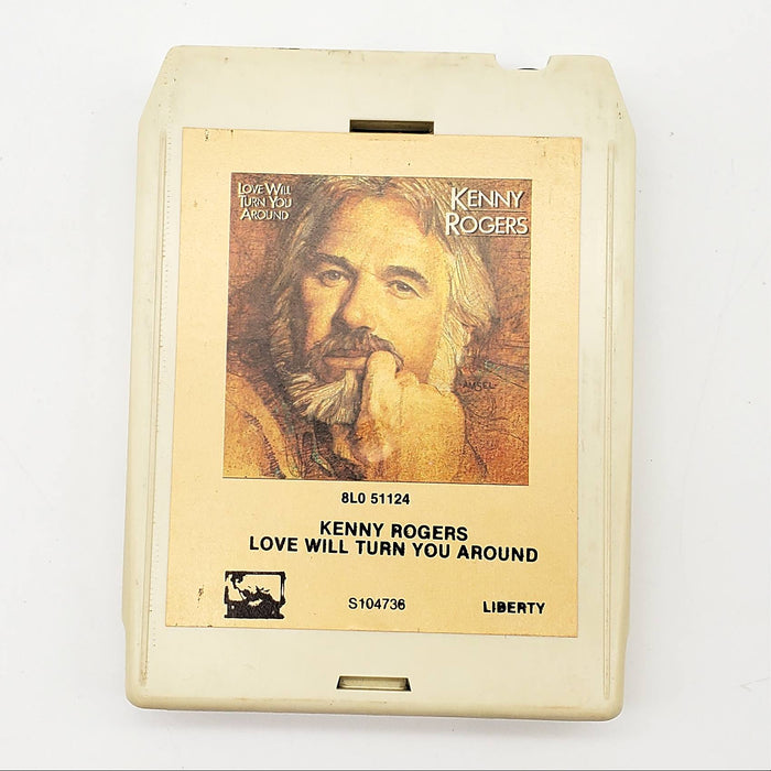 Kenny Rogers Love Will Turn You Around 8-Track Tape Album Liberty 1982 S104736