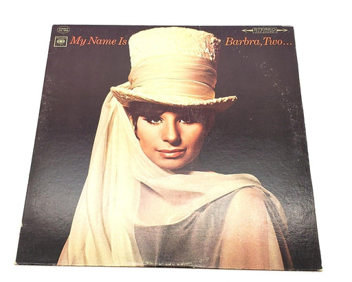 Barbra Streisand My Name Is Barbra, Two 33 RPM LP Record Columbia 1965 CS 9209 1