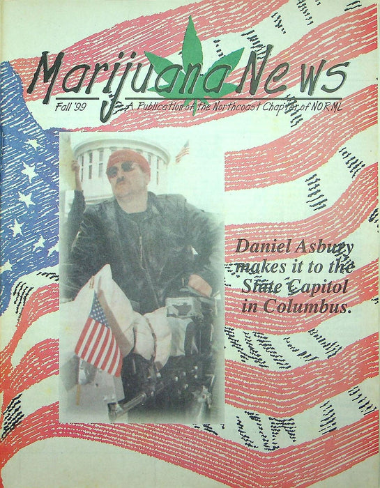 Mariguana News Magazine Fall 1999 Daniel Asbury Quadriplegic Columbus Ohio