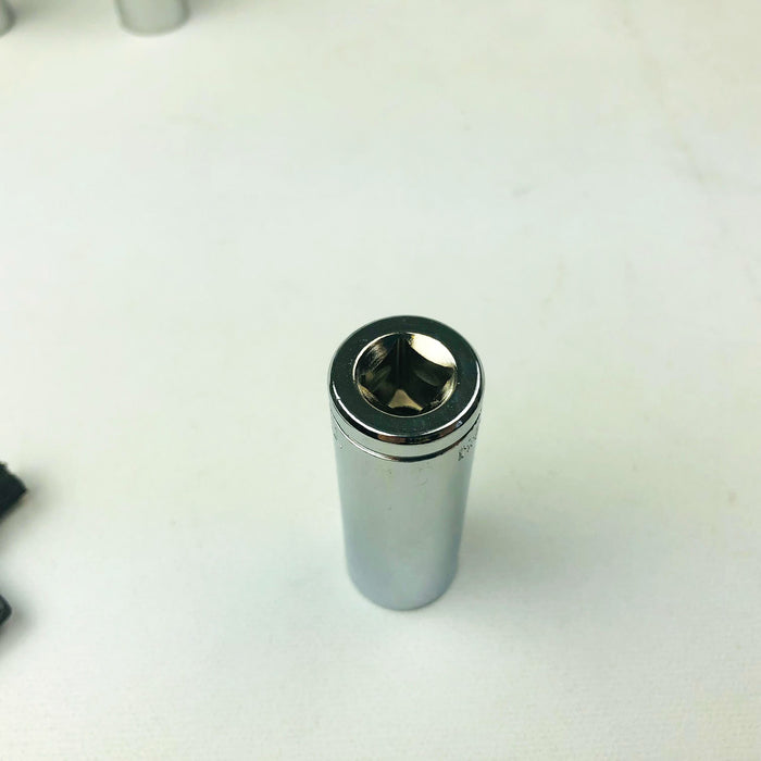 4ct 14mm 16mm Deep Socket 3/8 Drive 6 Point Metric Chrome Vanadium Thorsen New