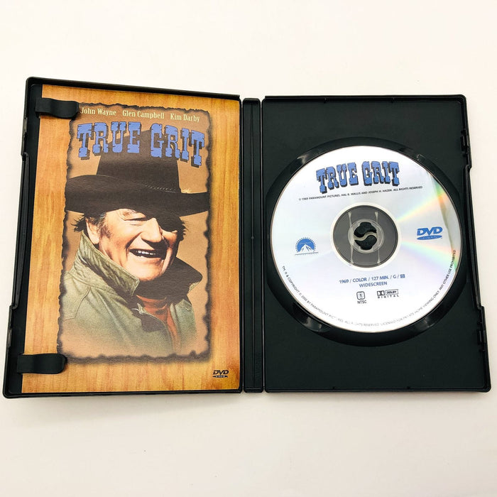 True Grit DVD Video Movie 1969 John Wayne Glenn Campbell Kim Darby Widescreen 5