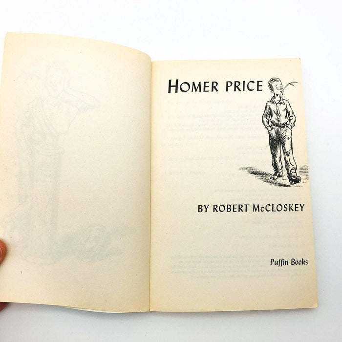 Homer Price Paperback Robert McCloskey 1971 Humorous 6 Stories Pet Skunk Bandits 6