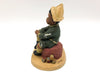 All Gods Children Figurine John M. Holcomb Little Boy Resin Paper Sailboat Hat 5