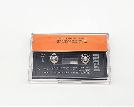 Fiddler On The Roof Original Cast Cassette Tape Album RCA Canadian Import 2