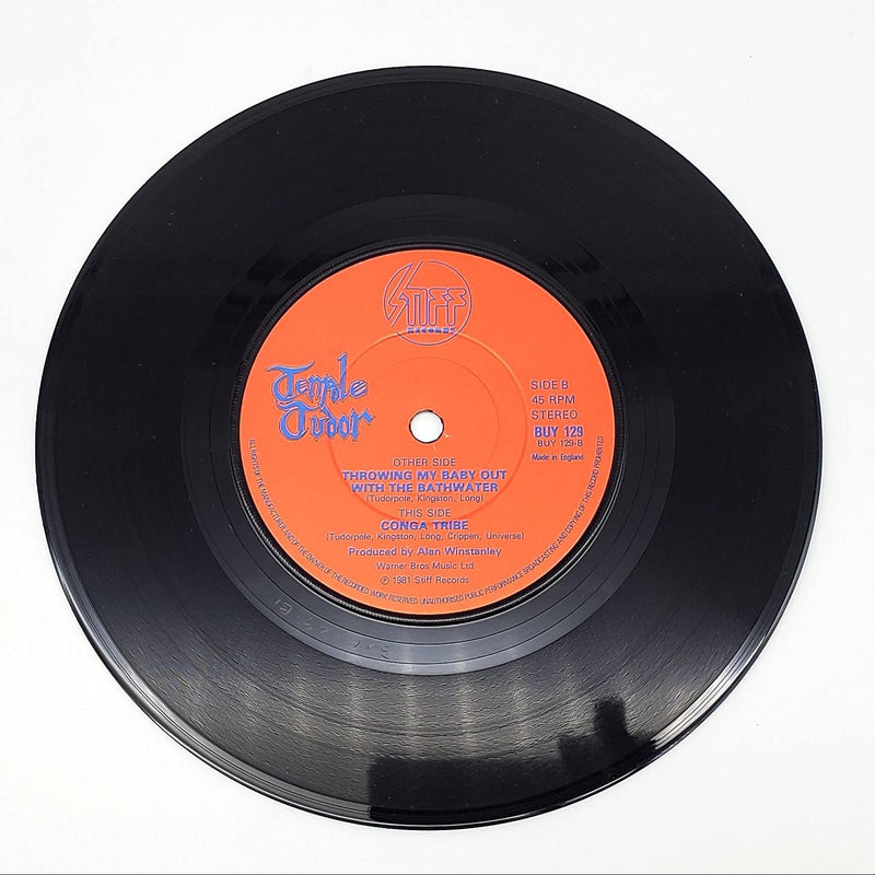 Tenpole Tudor Throwing My Baby Out With The Bathwater Single Record 1981 4