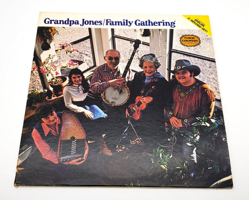 Grandpa Jones Family Gathering 33 RPM Double LP Record CMH Records 1981 CMH-9026 1