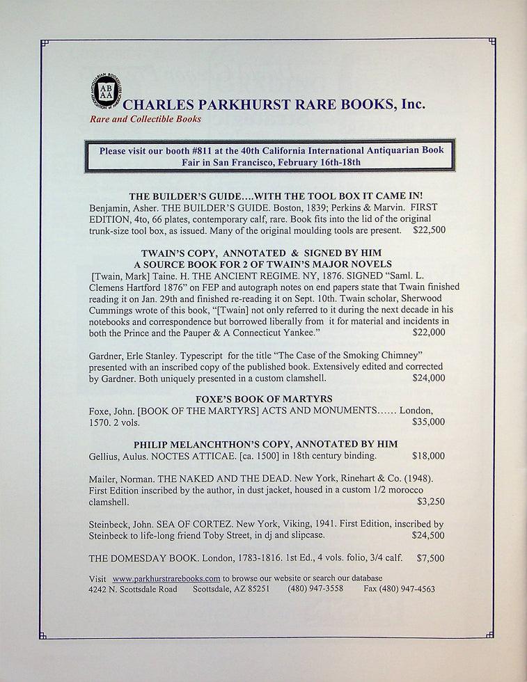 Firsts Magazine February 2007 Vol 17 No 2 Collecting Nelson DeMille 3