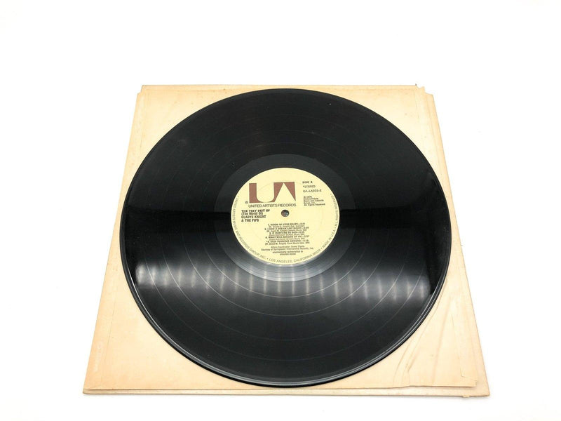 The Very Best of Gladys Knight & The Pips Record LP UA-LA503-E United A 1975 6