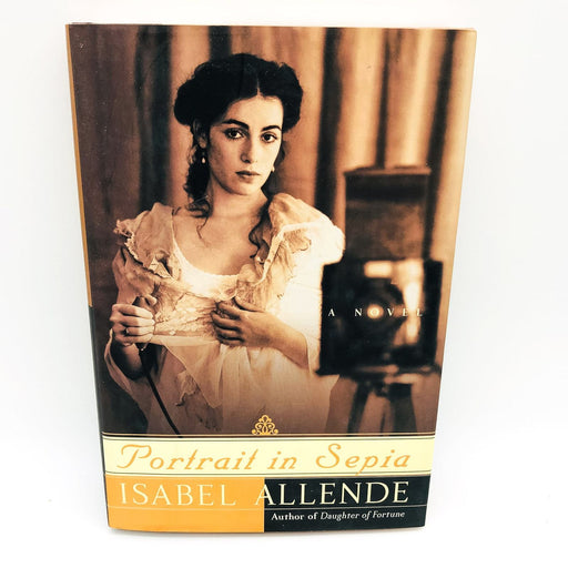 Portrait In Sepia HC Isabel Allende 2001 Family Secrets 19th Century Chile 1st E 1