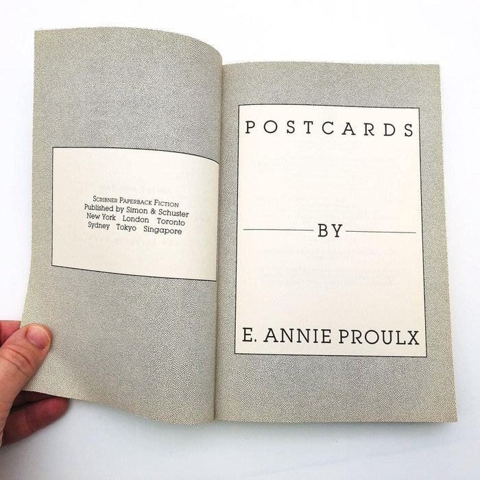 Postcards Paperback E. Annie Proulx 1995 New England Farmers Murder American 6