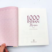 1000 Indian Recipes Hardcover Neelam Batra 2002 Spices Legumes Grains Cookery 8