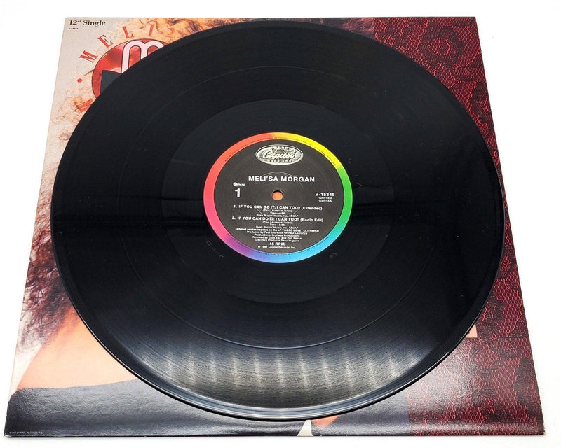 Meli'sa Morgan If You Can Do It: I Can Too!! 45 RPM Single Record Capitol 1987 5
