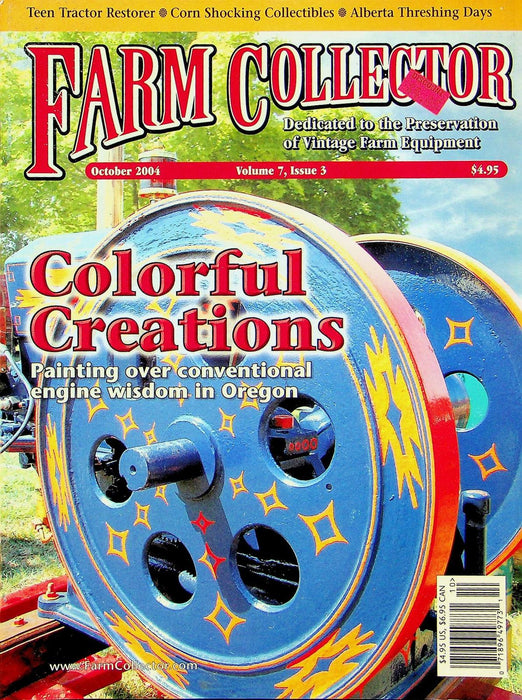 Farm Collector Magazine October 2004 Vol 7 # 3 Alberta Threshing Days