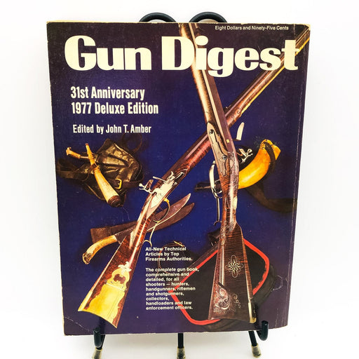 Gun Digest Paperback John T. Amber 1977 31st Edition Technical Articles Details 2