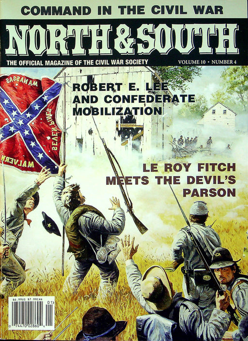 North & South Magazine January 2008 Vol 10 No 4 Confederate Mobilization 1