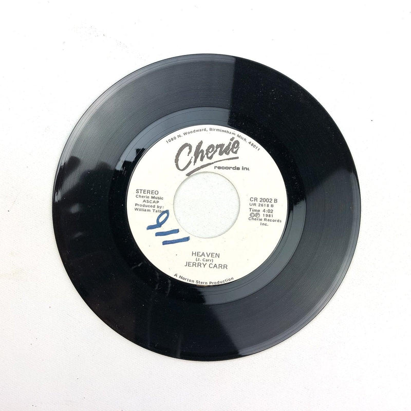 Jerry Carr Keep On Comin' Back / Heaven 45 RPM 7" Single Record Cherie 1981 5