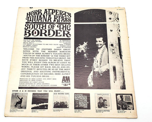 Herb Alpert & The Tijuana Brass South Of The Border 33 RPM Record A&M 1964 Copy2 2