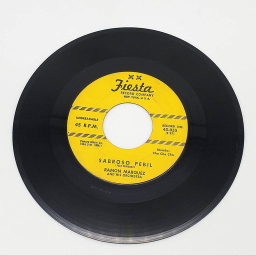 Ramón Márquez & His Orchestra Lessons In Cha Cha Cha Single Record Fiesta 1955 2