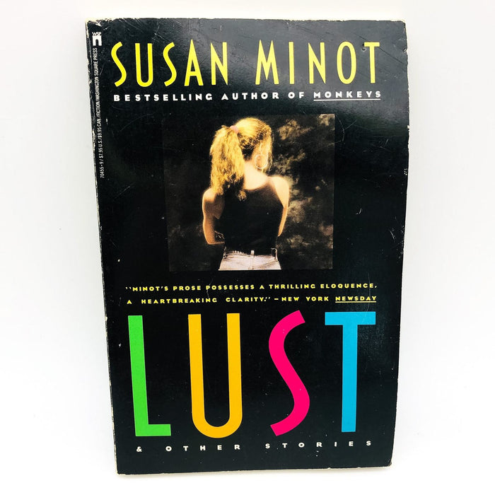 Lust Paperback Susan Minot 1990 Young People Intimacy Passion 12 Short Stories 1