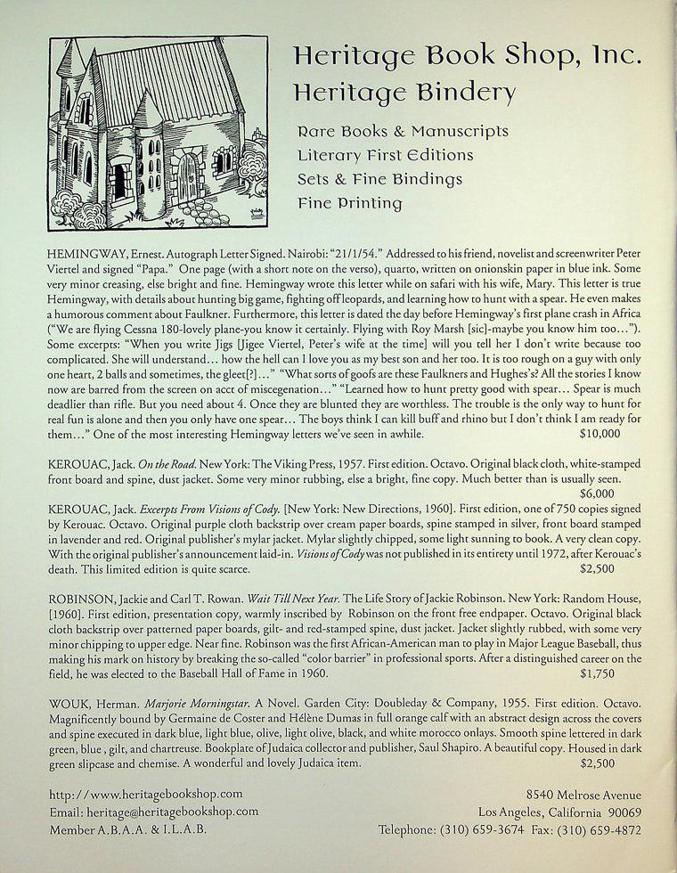 Firsts Magazine March 2001 Vol 11 No 3 Collecting Rafael Sabatini 3