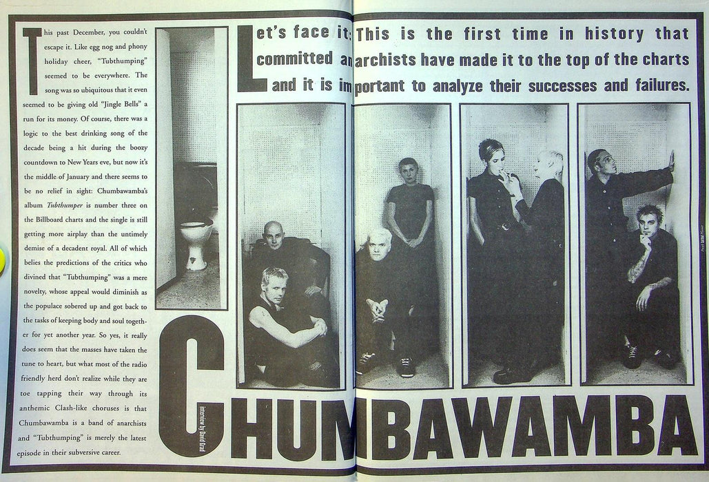 Punk Planet 1998 # 23 Chumbawamba, Lydia Lunch, Gearhead Magazine