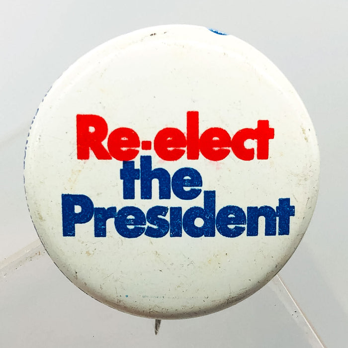 Re-Elect The President Button Pin 1" Committee For Richard Nixon Campaign 5