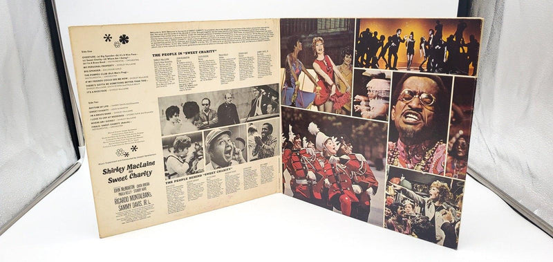 Shirley MacLaine & Sammy Davis Jr. Sweet Charity 33 RPM LP Record Decca 1969 A 4