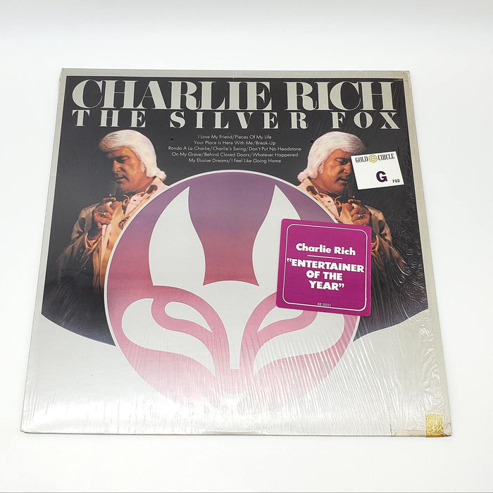 Charlie Rich The Silver Fox LP Record Epic 1974 PE 33250 IN SHRINK 1