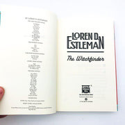 The Witchfinder Hardcover Loren D. Estleman 1998 Murder Suspense Vendetta 7