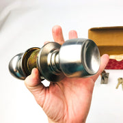 Yale Hospital Privacy Door Knob Lockset BR5424 US32D Polished Stainless Steel 6