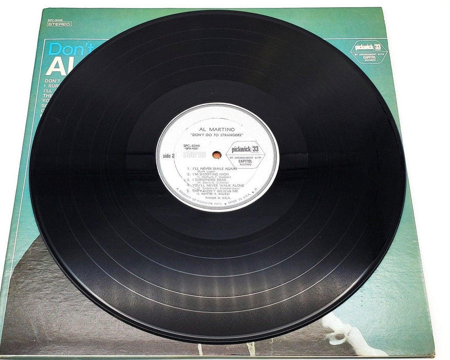 Al Martino Don't Go To Strangers 33 RPM LP Record Pickwick 6