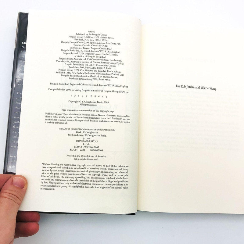 Tooth And Claw Hardcover T C Boyle 2005 Female Ornithologist Ex Library Copy2 8