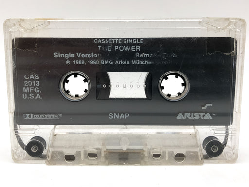 The Power Remake Dub SNAP Cassette Single BMG 1990 NO CASE 1