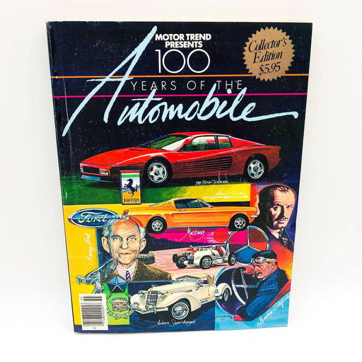 100 Years Of The Automobile Magazine Motor Trend Collector's Edition 1985 1