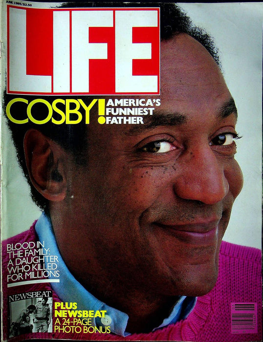 Life Magazine June 1985 Vol 8 #7 Bill Cosby Cover, Alabama Space Camp