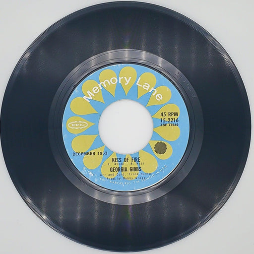 Georgia Gibbs Ballin' The Jack Record 45 RPM Single 15-2216 Memory Lane 1963 2