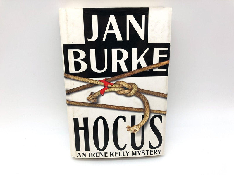 Hocus Jan Burke 1997 Simon Schuster Hardcover First Edition Print Irene Kelly 1