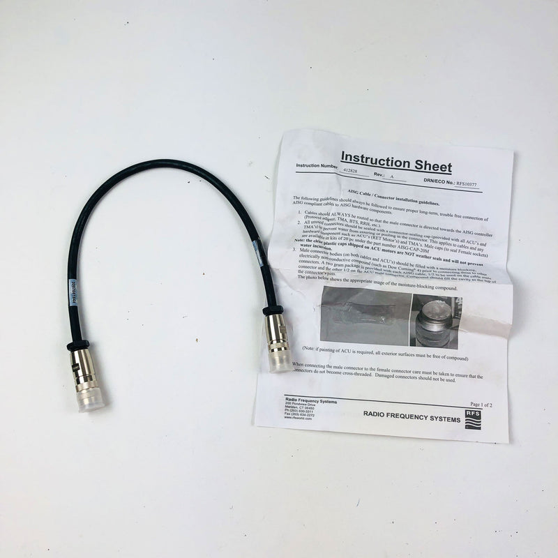RFS CA005-7 AISG 2.0 Cable Male To Female New Old Stock Radio Frequency Systems