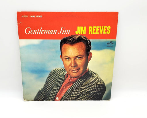 Jim Reeves Gentleman Jim LP Record RCA Victor 1963 LSP-2605 1