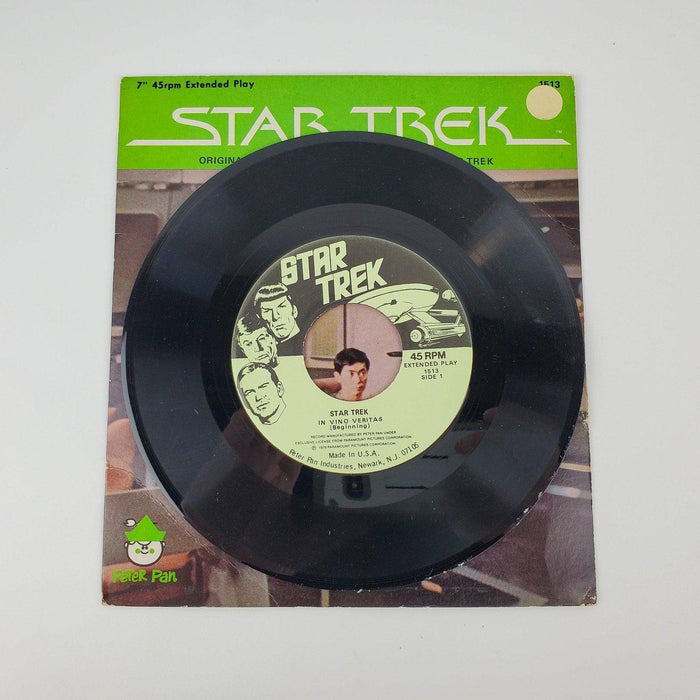 Star Trek Original Stories For In Vino Vernas Record 45 RPM EP Peter Pan 1979 3