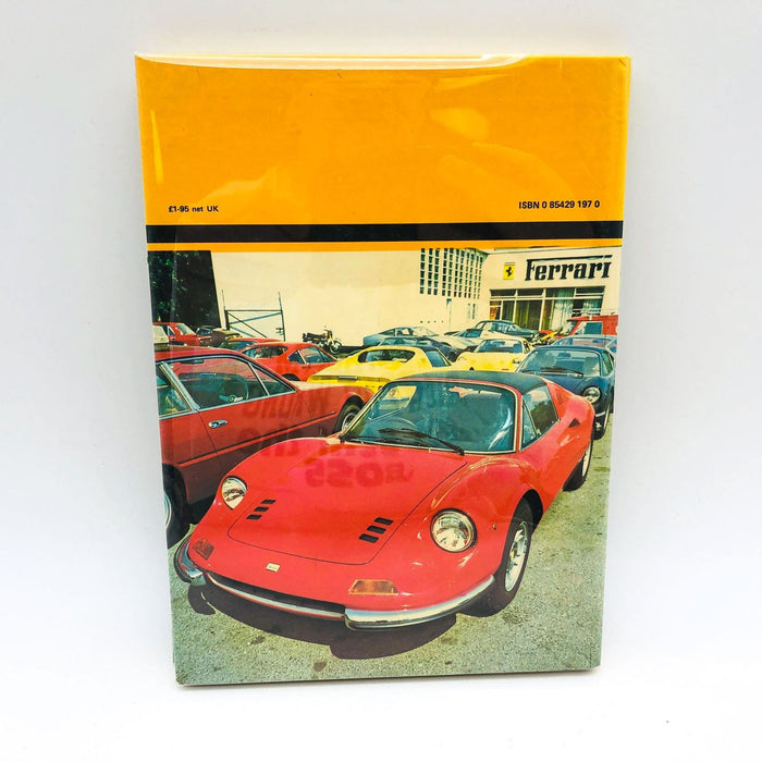 Ferrari L J K Setright 1975 1st Hardcover Edition England Sports Car Automobiles 2