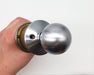 Schlage Door Knob Passage Satin Chrome 626 Orb F10NF 2-3/8in BS NOS 2