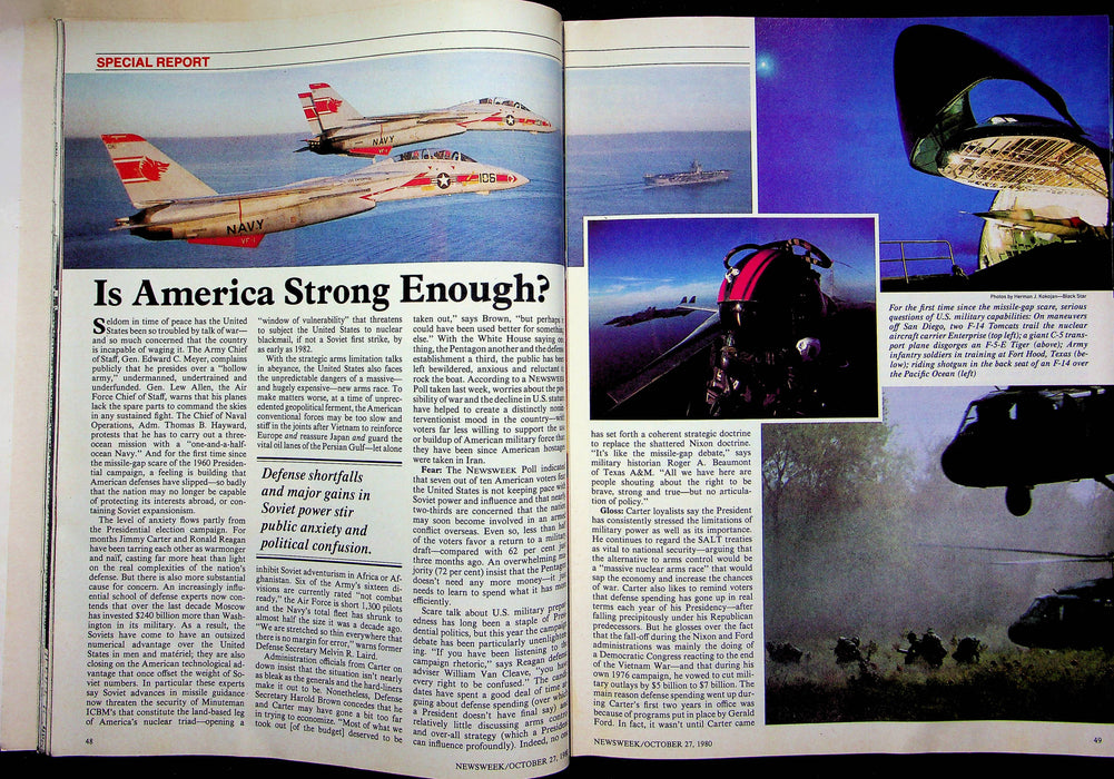 Newsweek Magazine October 27 1980 US Military 101st Airborne Division Profile 3